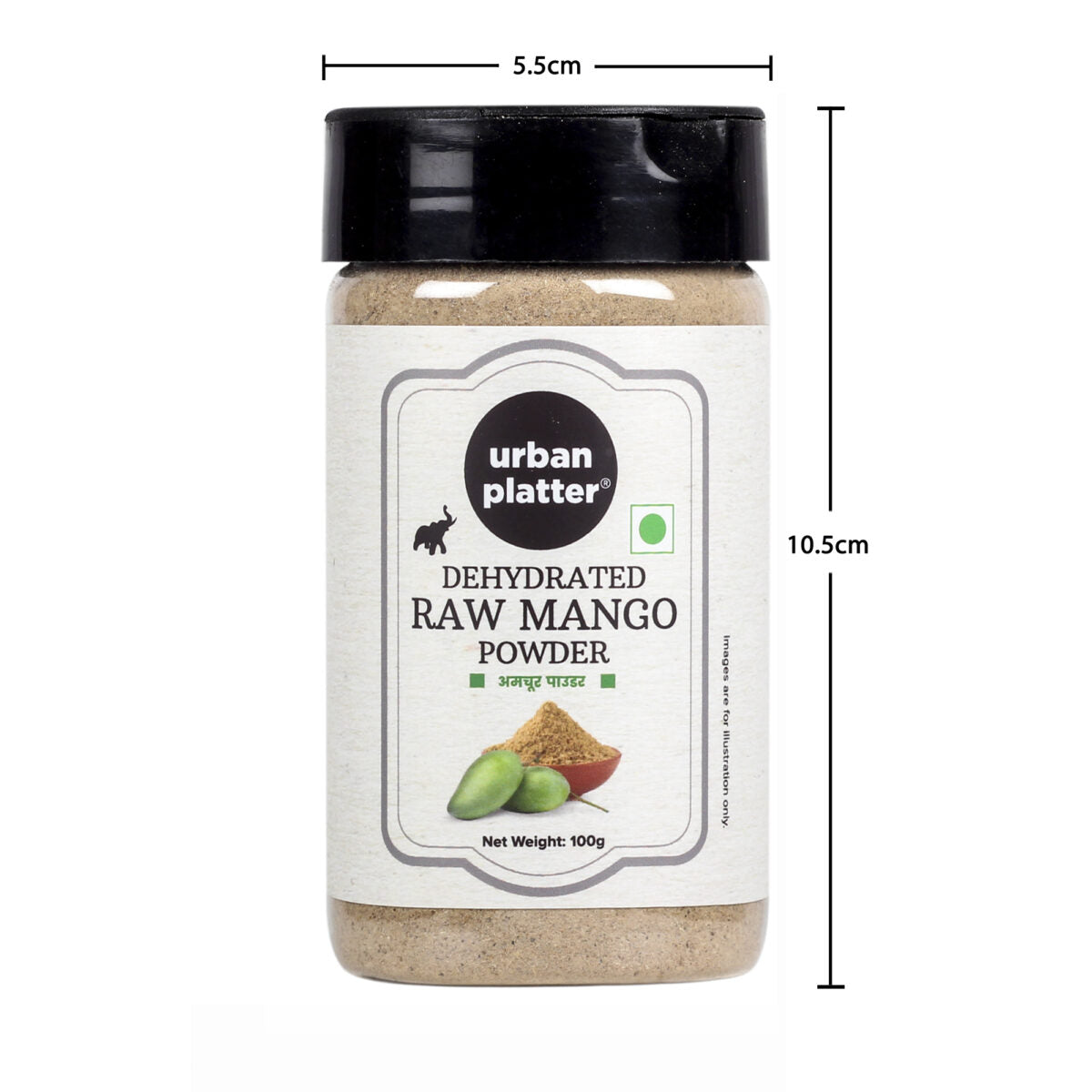 Urban Platter Amchur Powder, 100g (Dehydrated Raw Mango Powder)