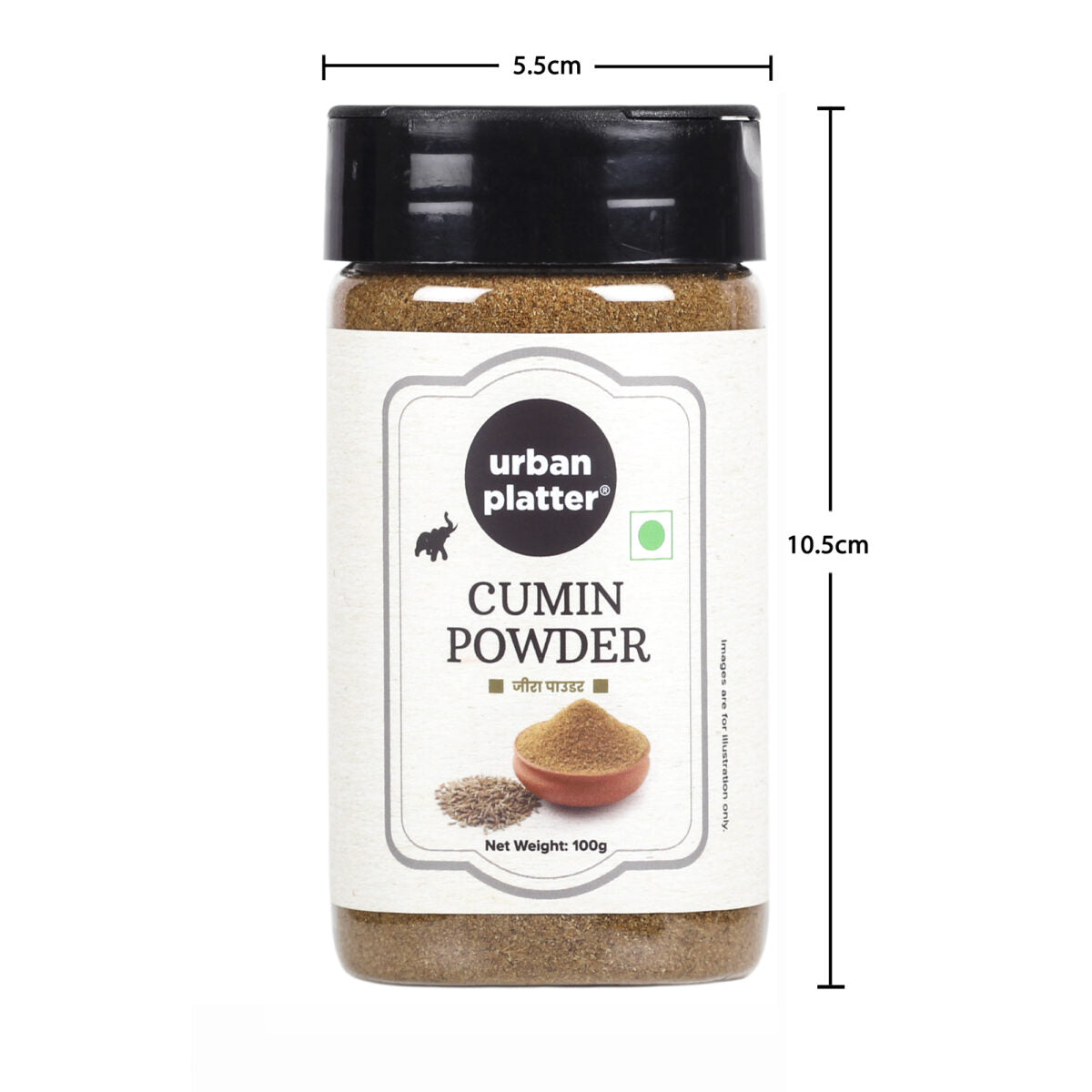 Urban Platter Cumin Seed (Jeera) Powder, 100g