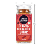 Urban Platter Classic Cinnamon Sugar, 80g (An aromatic, mildly sweet and spicy flavour)