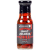 Assamese Bhut Jolokia Whole Chilli Peppers in Vinegar, 180g (Delicious and Fiery Bhoot Jolokia Naga Ghost Chilli Peppers from Assam, Great for Hot Sauces)