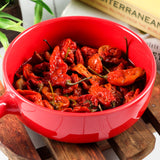 Urban Platter Assamese Bhut Jolokia Whole Chilli Peppers in Vinegar, 180g (Delicious and Fiery Bhoot Jolokia Naga Ghost Chilli Peppers from Assam, Great for Hot Sauces)