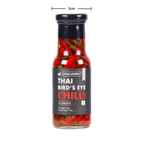 Extra Spicy Thai Bird's Eye Chilli in Vinegar, 200g