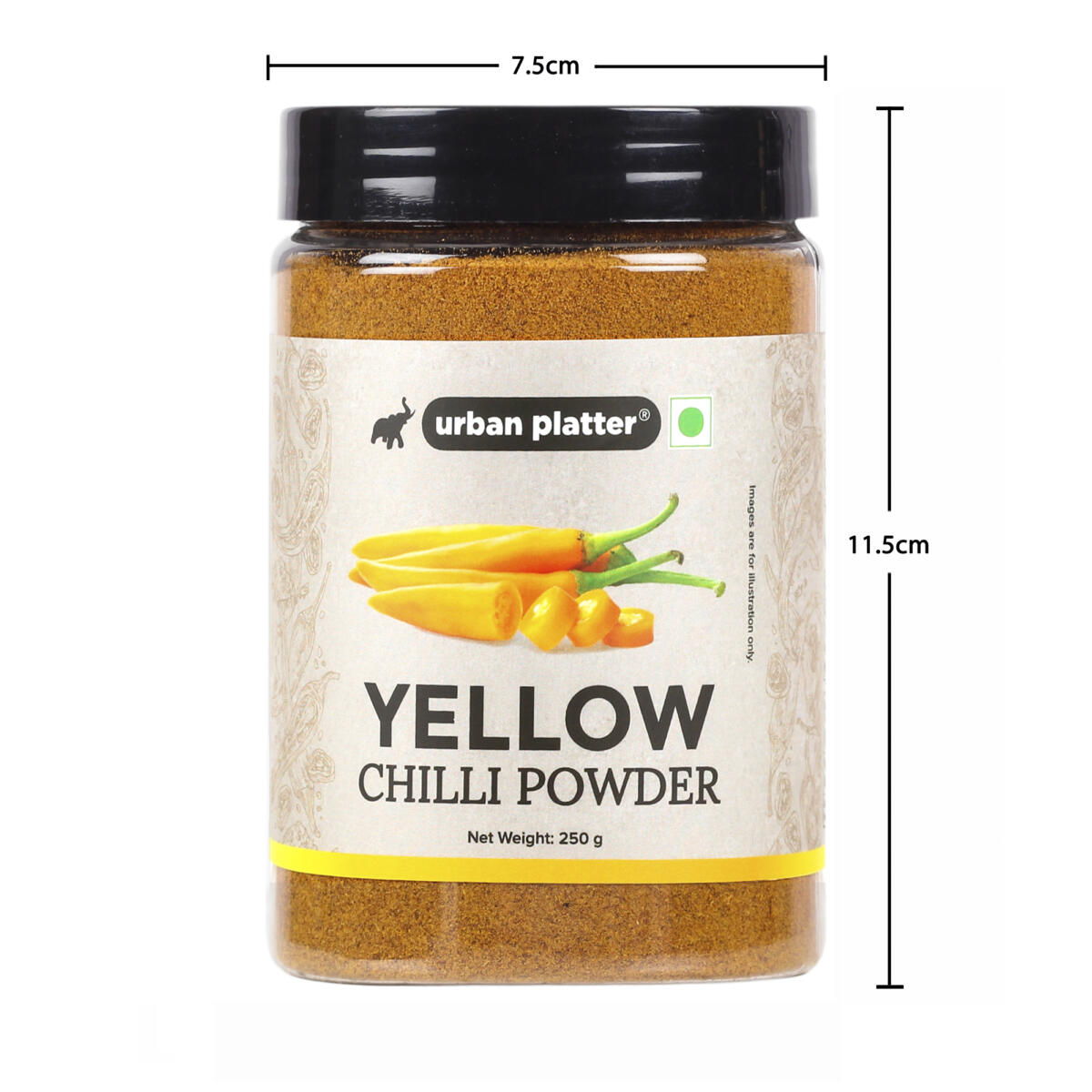 Urban Platter Yellow Chilli Powder, 250g