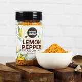 Lemon Pepper Seasoning Mix Shaker Jar (Sprinkle on veggies, salads and anything of the grill | Flavour Enhancer)