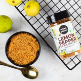 Lemon Pepper Seasoning Mix Shaker Jar (Sprinkle on veggies, salads and anything of the grill | Flavour Enhancer)