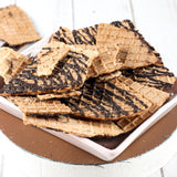 Urban Platter Choco drizzle Waffle Chips, 100g (Fun and light, crunch in every bite, kid-friendly, tea time snack, dessert topping)