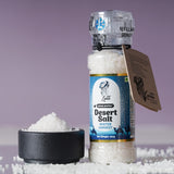 Urban Platter Winter Harvest Desert Salt Grinder, 200g (Powdered By Lunn | Winter Harvest | Sparkling White Crystals | Longer Dried Salt)