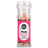 Urban Platter Pink Himalayan Rock Salt Grinder, 100g (Unrefined | Additive Free | Sendha Salt | Convenient Grinder Bottle)