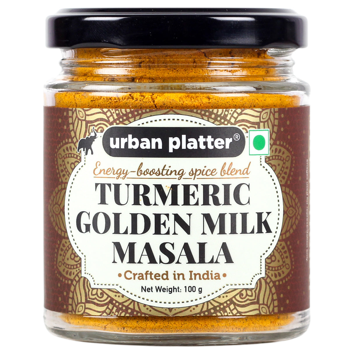 Urban Platter Turmeric Golden Milk Masala, 100g [All Natural & Immunizing Spice Blend for Turmeric Latte]