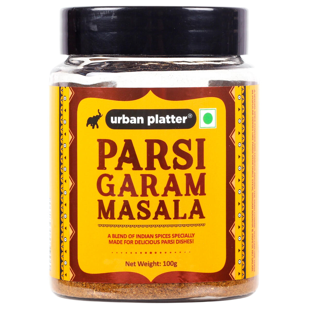 Urban Platter Parsi Garam Masala, 100g (Traditional Blend of Heirloom spices found in Parsi Homes, Delicous for Dhansak, Akuri, and more versatile applications)