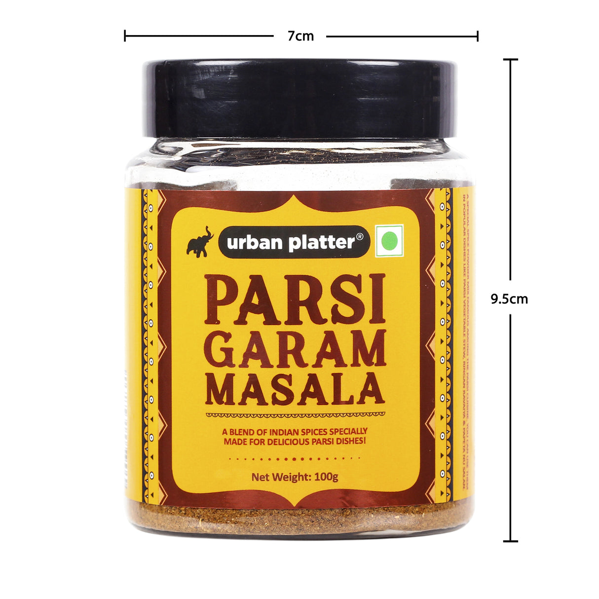 Urban Platter Parsi Garam Masala, 100g (Traditional Blend of Heirloom spices found in Parsi Homes, Delicous for Dhansak, Akuri, and more versatile applications)