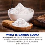 Urban Platter Baking Soda, 500g (Baking & Cooking Essential, Food-Grade Sodium Bicarbonate, Multi-Use Kitchen & Household Cleaner, Deodorizer)