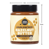 Urban Platter Unblanched Hazelnut Butter Unsweetened, 250g