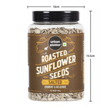 Urban Platter Roasted & Salted Sunflower Seeds, 500g (Use in Salads, Trail Mixes, Baked Goods, Granola Bars, Desserts | Source of Protein & Fibre | Keto Diet Friendly | Immunity Booster |Healthy Superfood Snack)