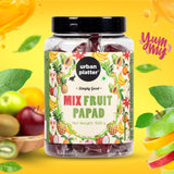 Urban Platter Mixed Fruit Papad, 500g