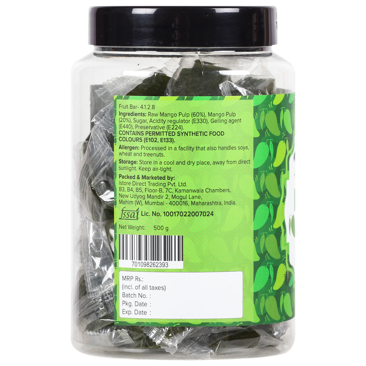 Urban Platter Kachha Aam Papad (Keri), 500g