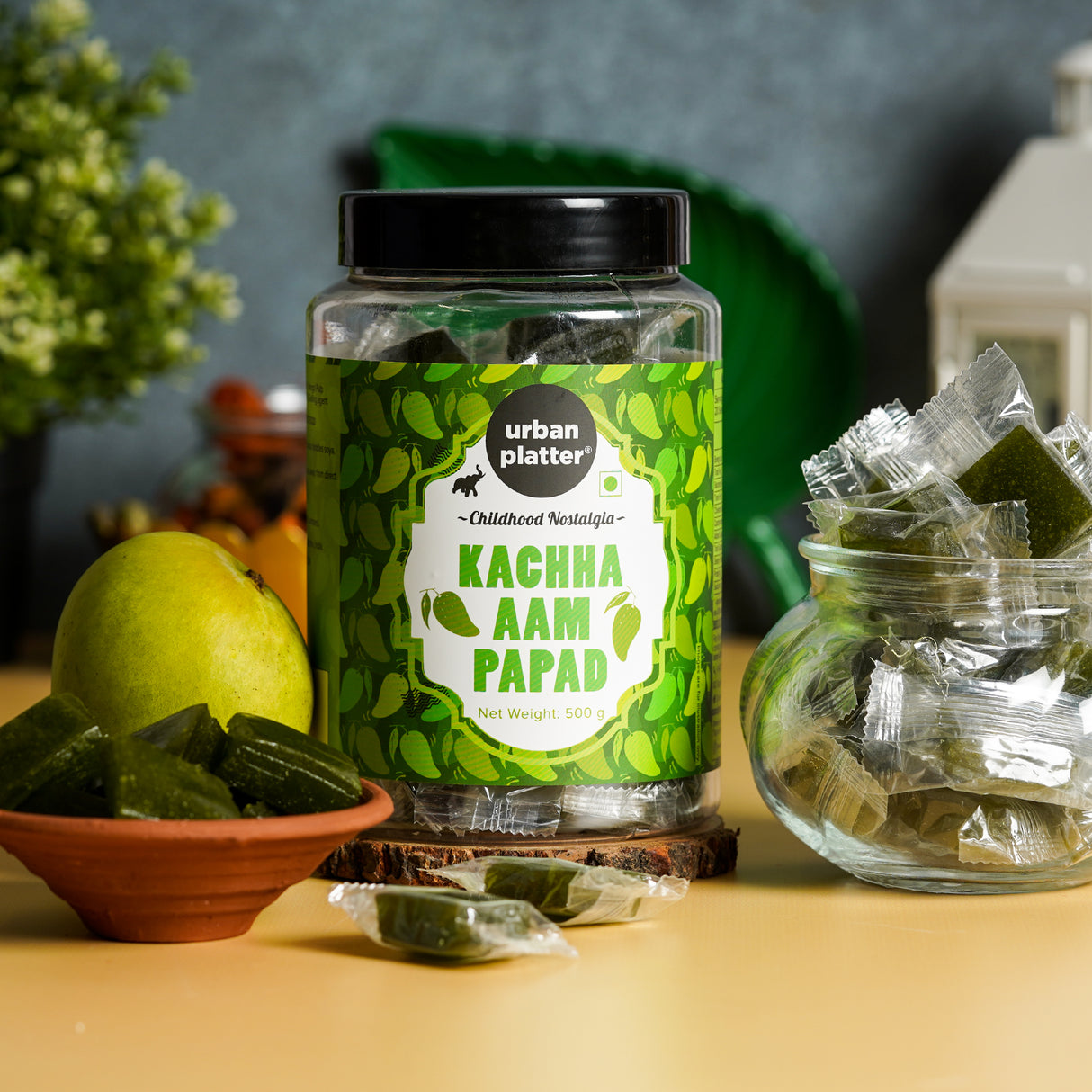 Urban Platter Kachha Aam Papad (Keri), 500g