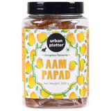 Urban Platter Aam (Mango) Papad, 500g  | Sweet and Tangy | Real Mango Pulp | For All Ages | Kid friendly
