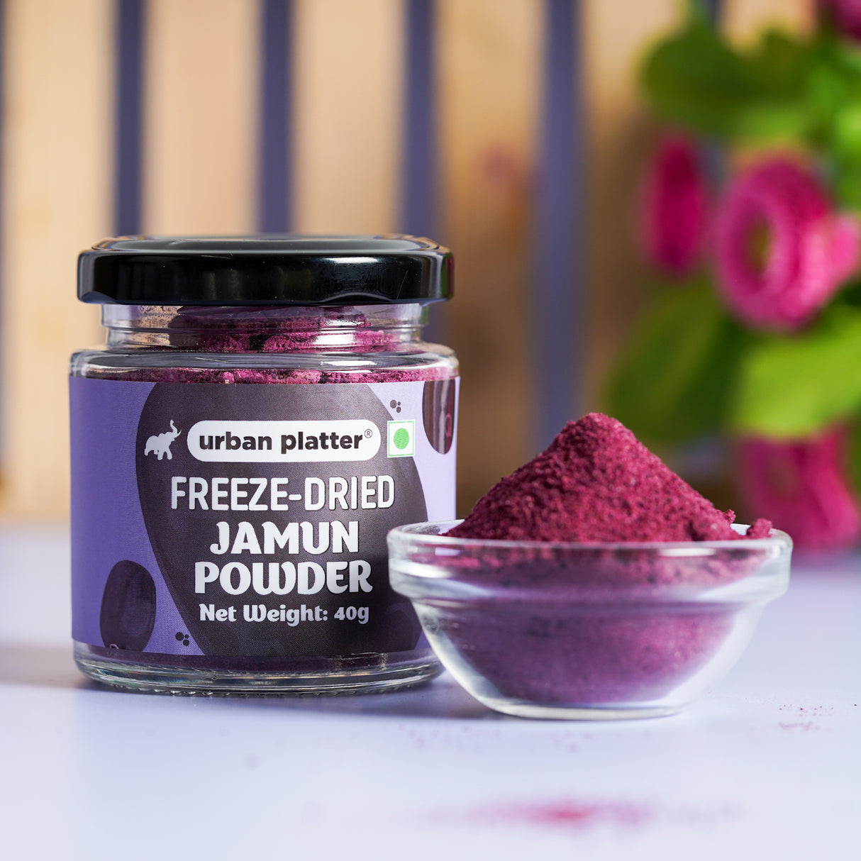 Urban Platter Freeze-Dried Jamun Powder, 40g