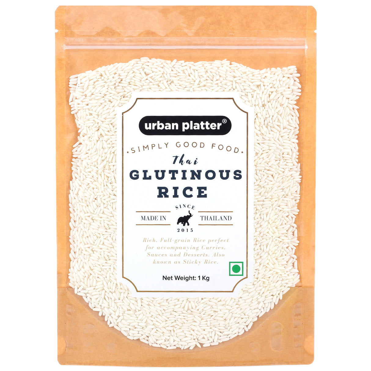 Urban Platter Thai Glutinous Rice, 1Kg / 35.2oz