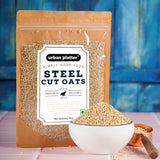 Urban Platter Broken Oats, 1Kg (Natural Steel Cut Oats)