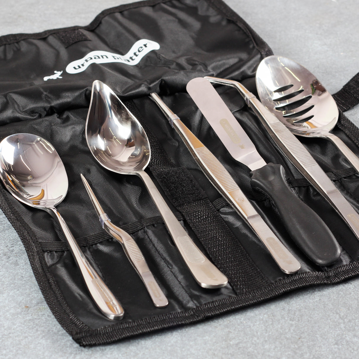 Urban Platter Professional Chef's Plating Kit - 7 Piece Stainless Steel Culinary Art Set