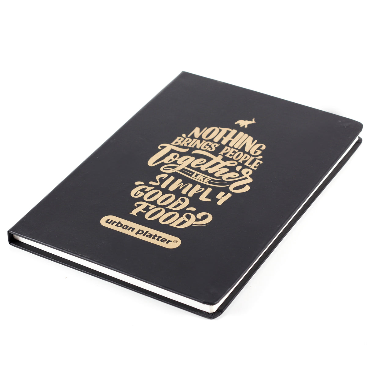 Urban Platter Black Notebook Diary