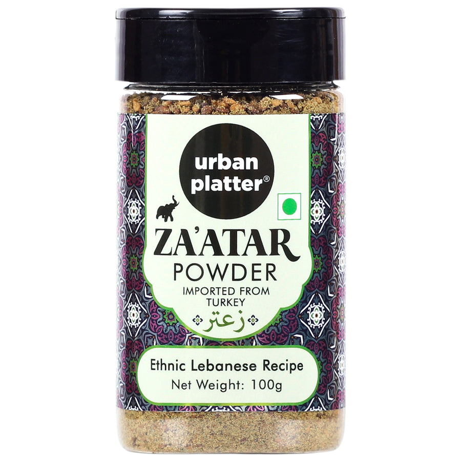 Urban Platter Zaatar Powder, 100g | Middle Eastern Spice Blend | Herby