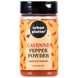 Urban Platter Cayenne Pepper Powder, 80g (Capsicum annuum Powder | Supports Heart Health | Aids Digestion)