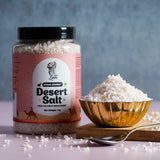 Urban Platter Desert Salt, 1Kg (Powdered By Lunn | Naturally Harvest | Sparkling White Crystals | Longer Dried Salt)