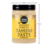 Urban Platter Tahini Paste, 500g (Smooth & Creamy White Sesame Tahina | Ideal for Hummus & Shawarma Sauce)