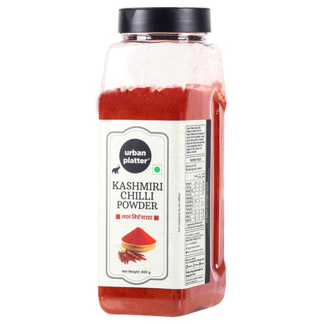 Urban Platter Kashmiri Red Chilli Powder, 400g (Medium Hot | Aromatic | Additive Free)