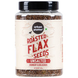 Urban Platter Roasted Flax Seeds, 500g [Alsi, Heart-Healthy, Keto-friendly, Use in salads, After-meal]