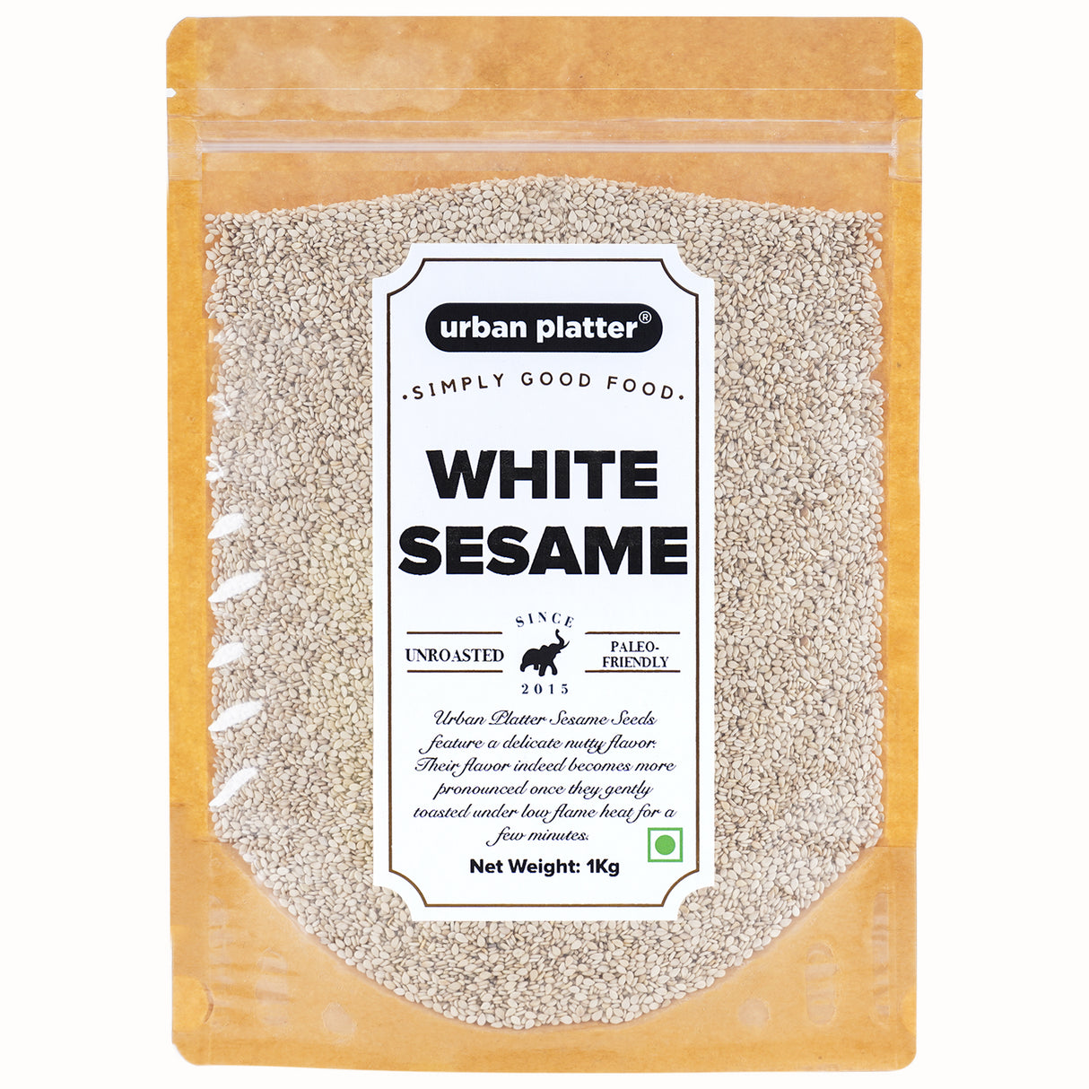 Urban Platter White Sesame (Til) Seeds, 1Kg