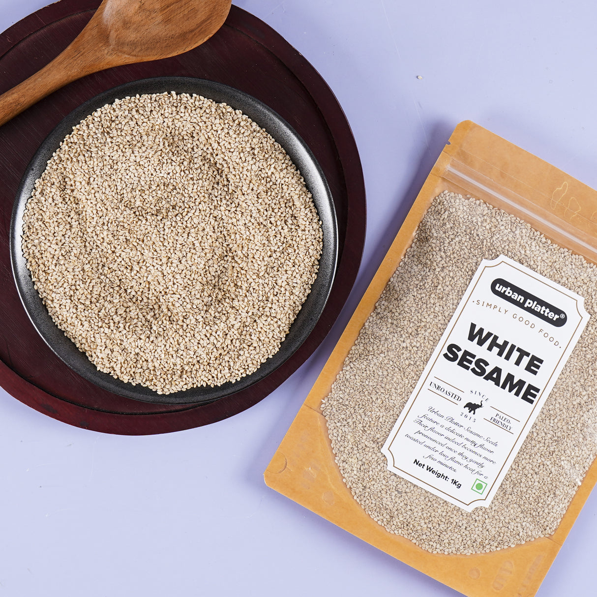 Urban Platter White Sesame (Til) Seeds, 1Kg