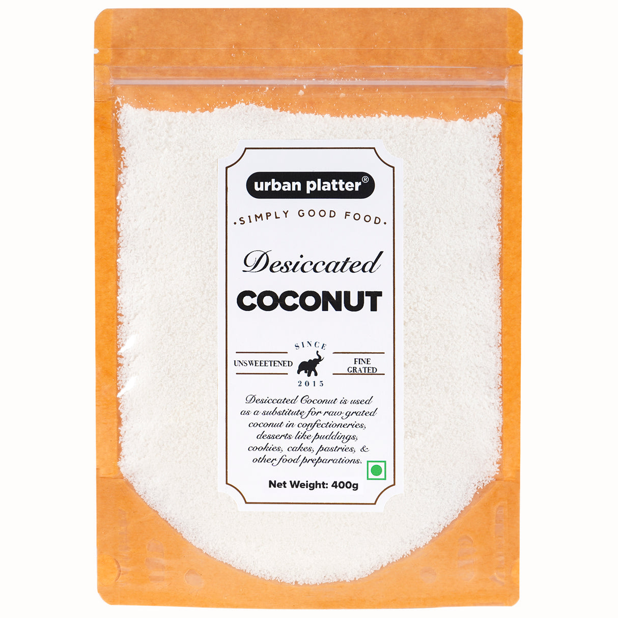 Urban Platter Desiccated Coconut (Unsweetened)