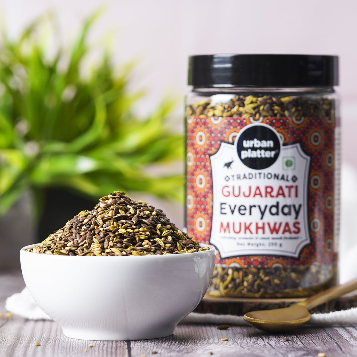 Urban Platter Traditional Gujarati Everyday Mukhwas, 250g (Mouth Freshener | Digestive | After-Meal Snack)