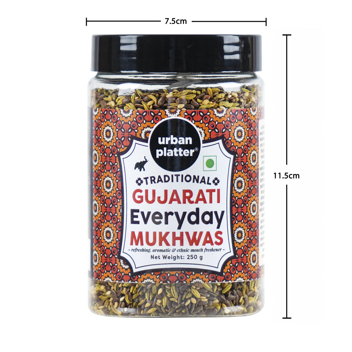 Urban Platter Traditional Gujarati Everyday Mukhwas, 250g (Mouth Freshener | Digestive | After-Meal Snack)