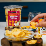Urban Platter Scoopers Original Indian, 80g (Crunchy Crisps made with Popped Corn for Gluten-free snacking)