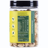 Urban Platter Roasted Salted California Pistachios, 200g [Lightly Salted | Premium California Pistachios In Shell | Rich in Fibre | Rich in Protein | Add to Fruit Salads, Oatmeals, Trail Mixes, Desserts, Baked Goods]