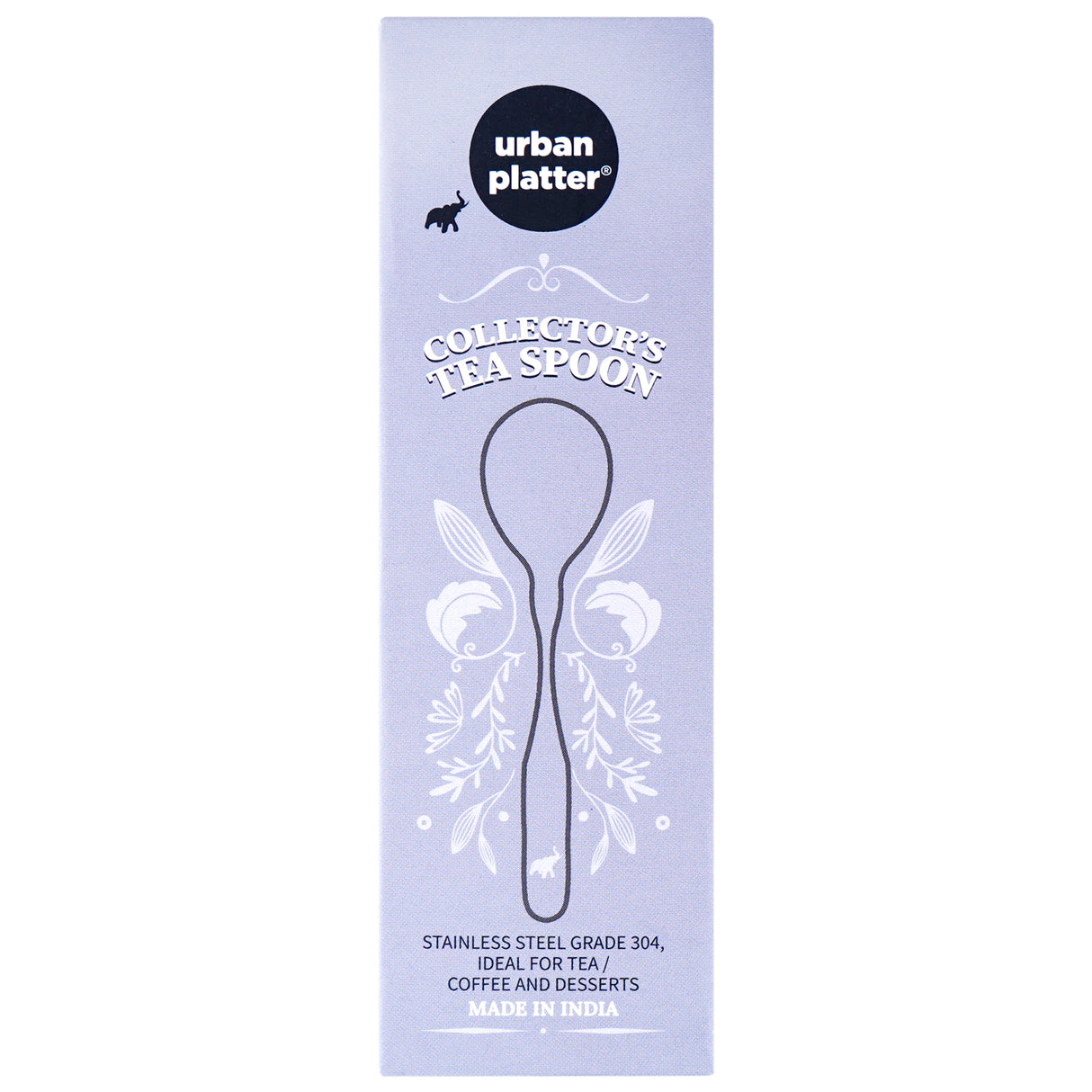 Urban Platter Collector's Tea Spoon, 3 units (Stainless Steel Grade 304, Ideal for Tea / Coffee and Desserts, Made in India)