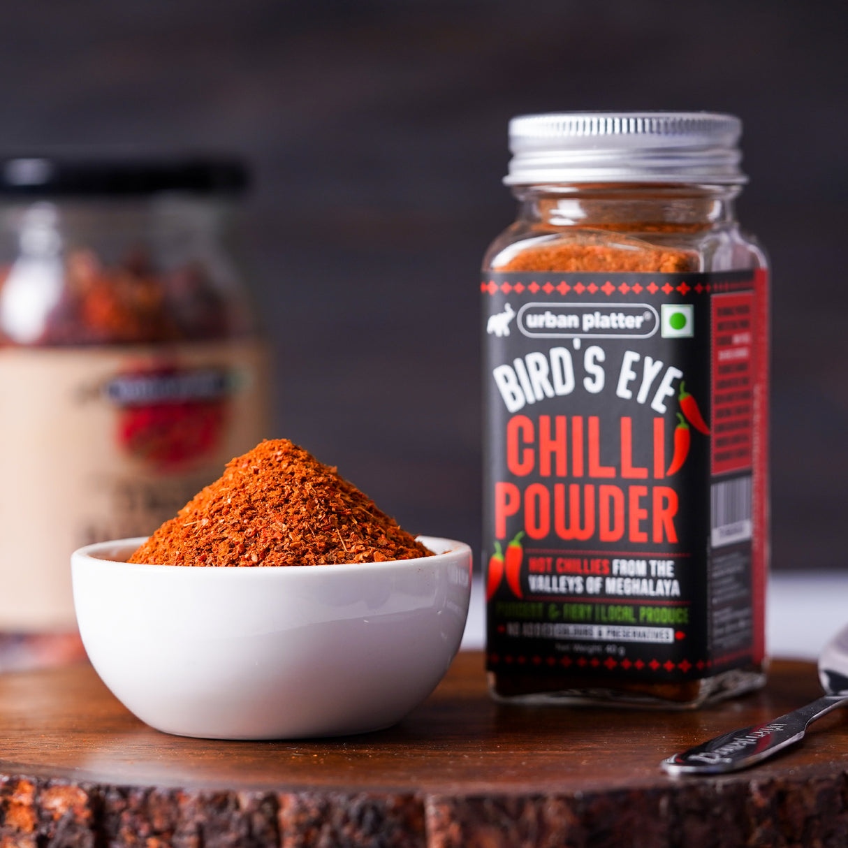 Urban Platter Bird's Eye Chilli Powder, 40g (Pungent & Fiery | Local produce of Meghalaya | No added colours or preservatives)