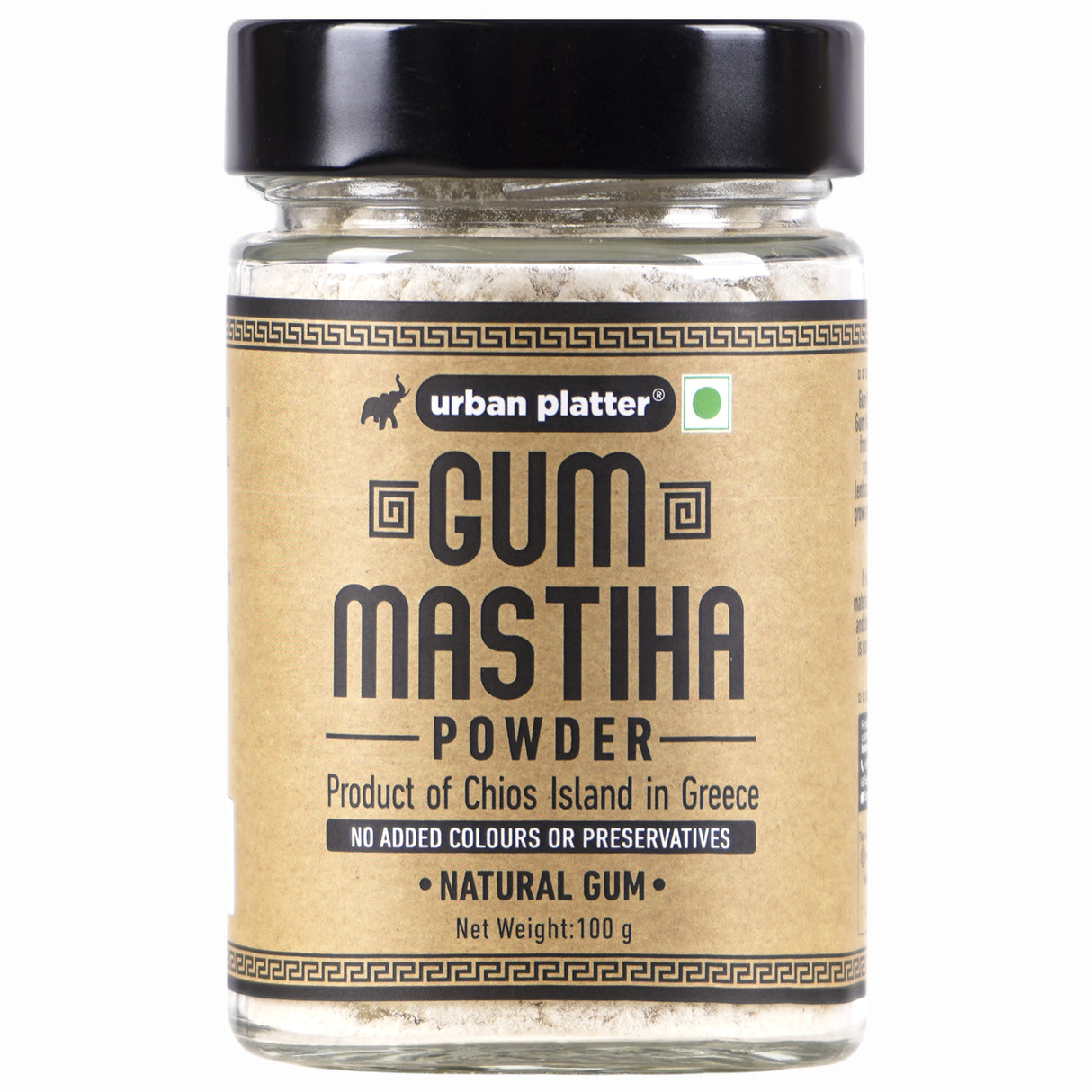 Urban Platter Gum Mastiha Powder, 100g (Powdered Mastic Gum / Mastiha of Chios Island from Greece | Pistacia Lentiscus | Aids in Digestion)