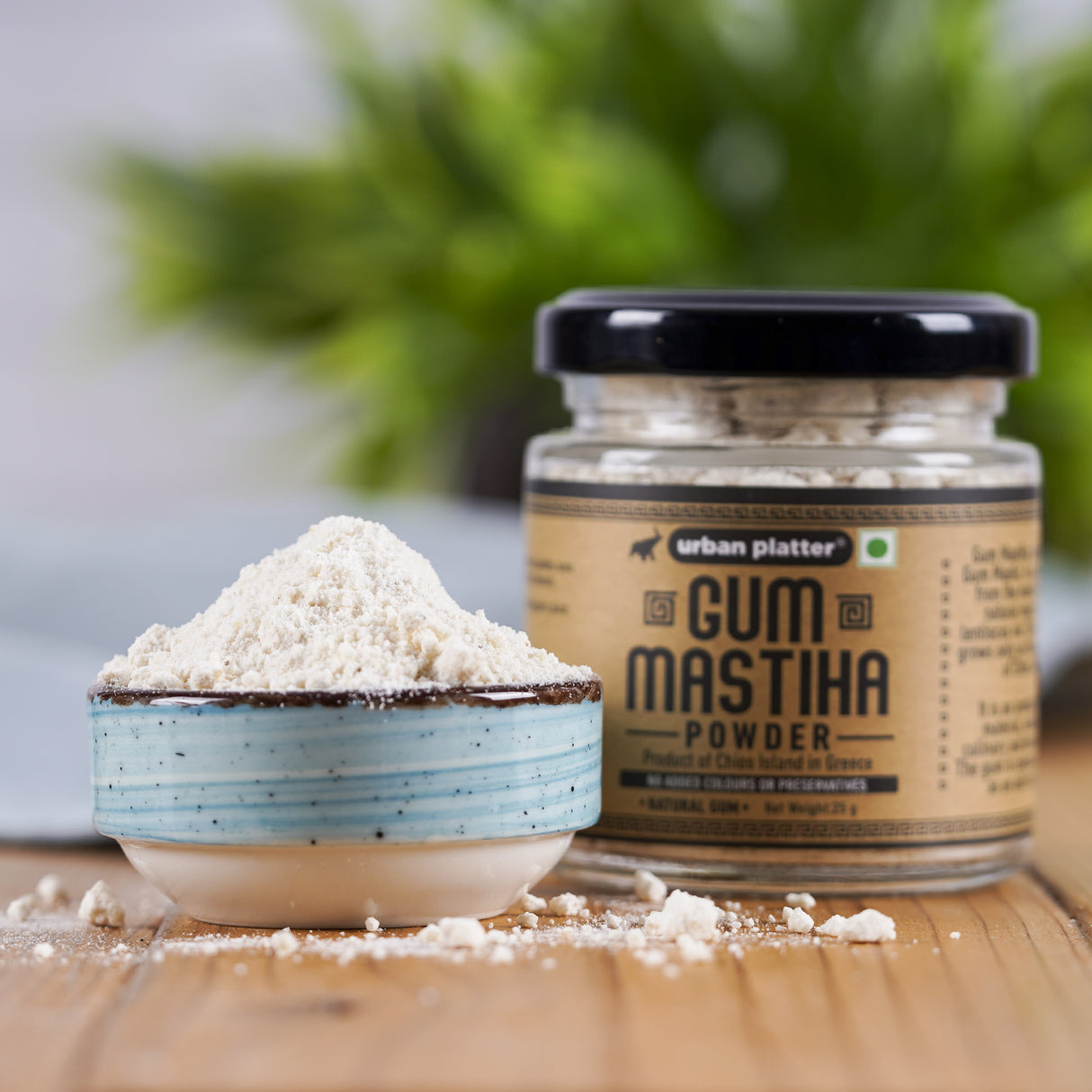 Urban Platter Gum Mastiha Powder, 25g (Powdered Mastic Gum / Mastiha of Chios Island from Greece | Pistacia Lentiscus | Aids in Digestion)