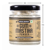 Urban Platter Gum Mastiha Powder, 25g (Powdered Mastic Gum / Mastiha of Chios Island from Greece | Pistacia Lentiscus | Aids in Digestion)