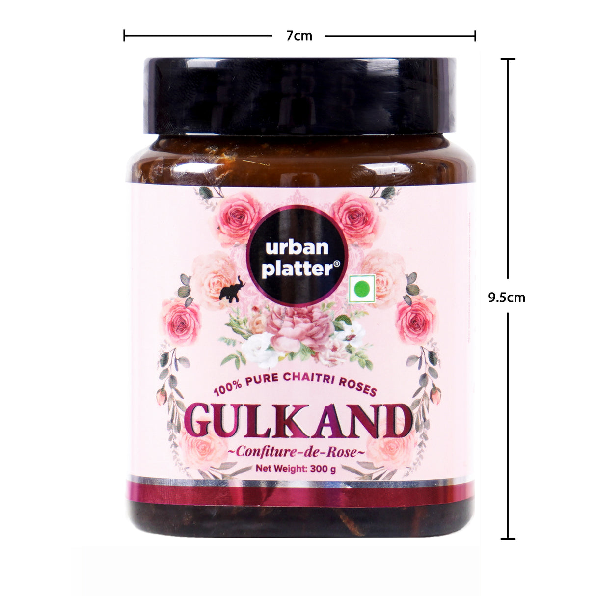 Natural Gulkand (Rose Petal Jam) [100% Natural | Sun Dried | Natures Coolant | Made from Chaitri Roses]