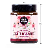 Natural Gulkand (Rose Petal Jam) [100% Natural | Sun Dried | Natures Coolant | Made from Chaitri Roses]