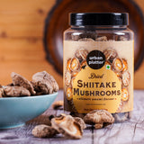 Dried Shiitake Mushrooms, 100g (Umami-Rich | Perfect for Asian Soups, Stir-Fries & Sushi | Rehydrates Quickly)