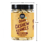 Urban Platter Goan Cashew Kernels (Grade W320), 200g (Rich in Protein, Source of Fiber, Crunchy & Delicious,Stored in Refrigeration for Long Lasting Freshness)