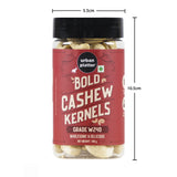 Urban Platter Bold Cashew Kernels (Grade W240), 100g (Rich in Protein, Source of Fiber, Crunchy & Delicious, Stored in Refrigeration for Long Lasting Freshness)